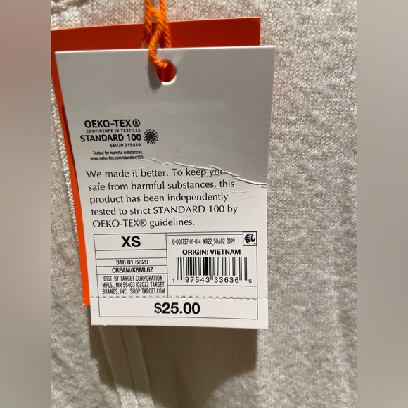 Knox Rose Cream V-Neck Women's Blouse - Picture 3 of 6